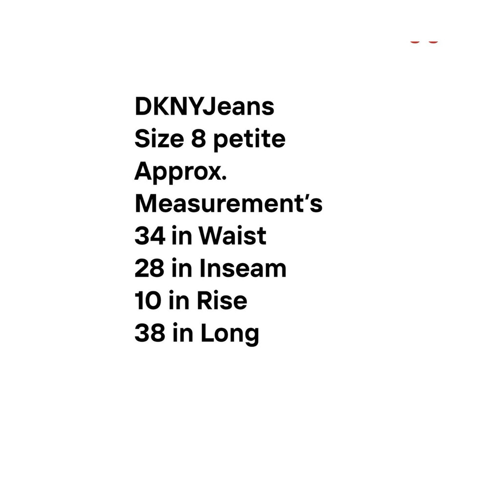 DKNY Jeans Women's Size 8P Soho Boot Cut Blue Denim Dark Wash 28 Inseam - Picture 12 of 12